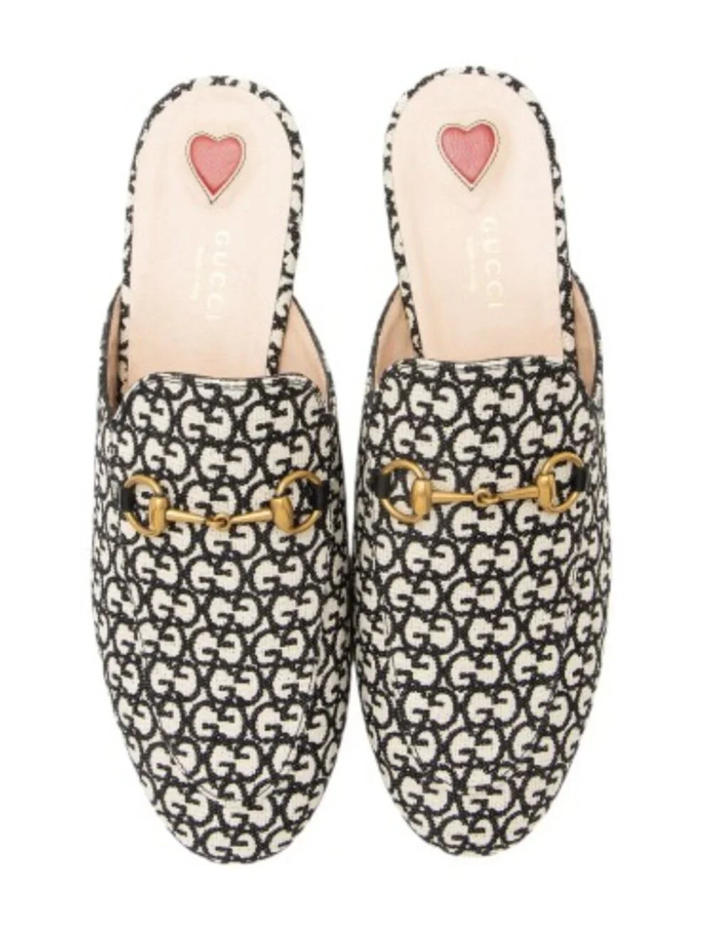 $990 BRAND NEW IN BOX authentic Gucci GG Canvas Princetown Mules Size 8.5 / 38.5 - Picture 12 of 17